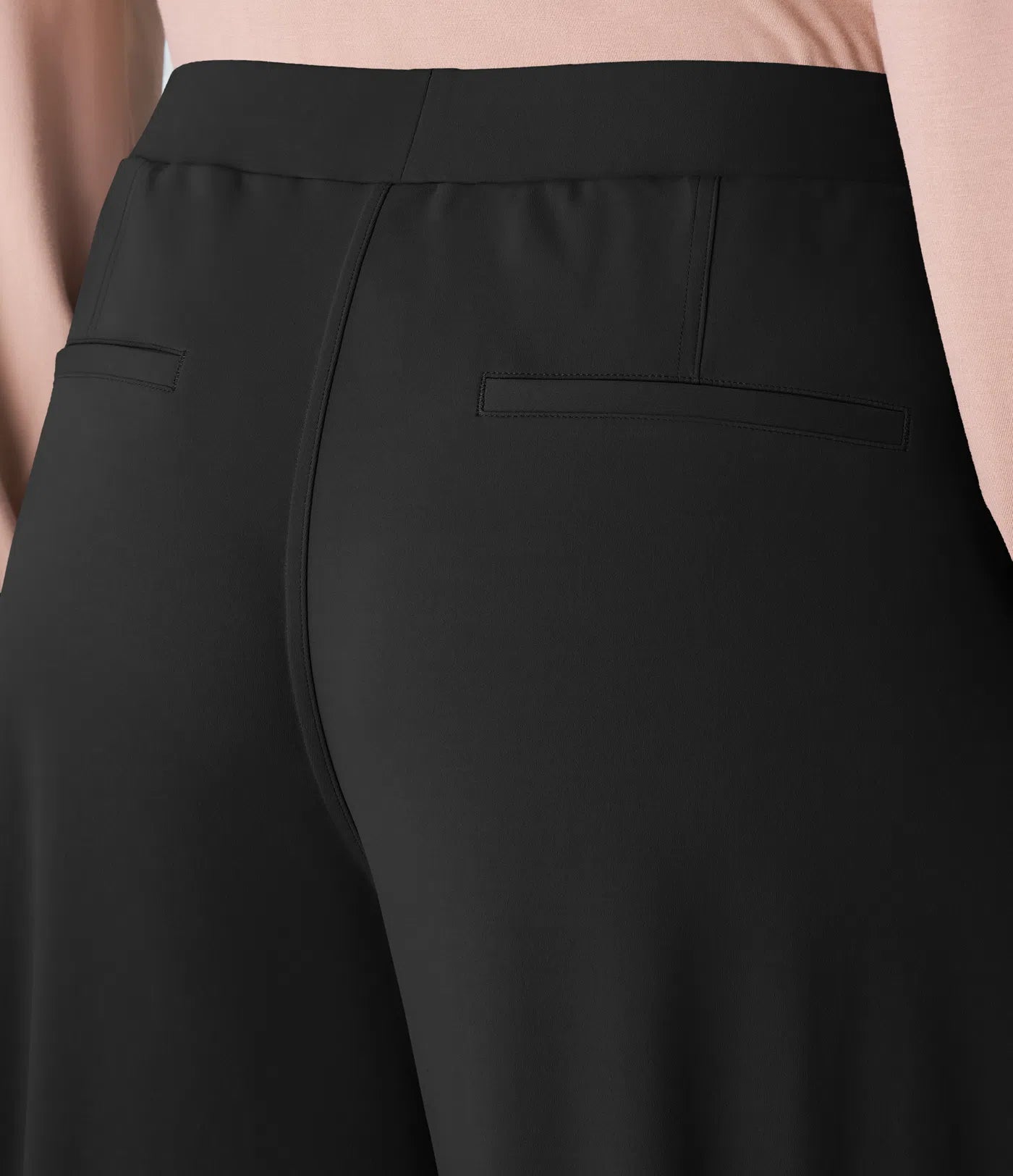 BumFlair - DayStretch High Waisted Pocket Straight Leg Work Plus Size Pants