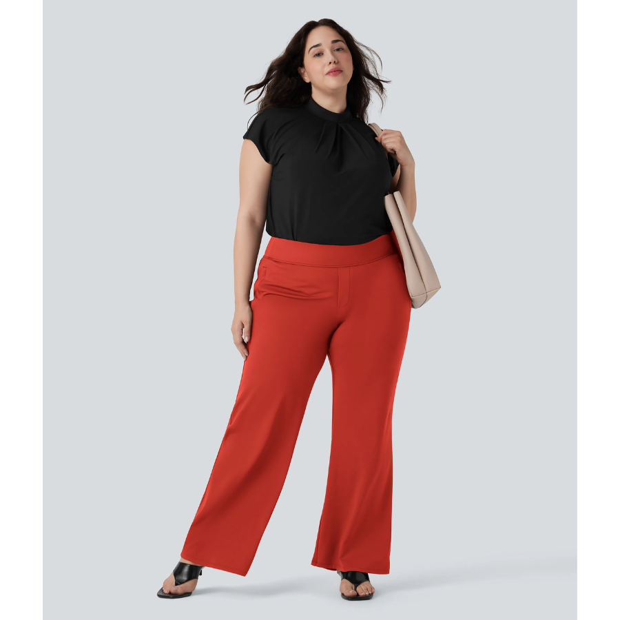 BumFlair - Stretch Comfort Flare Pants for Women