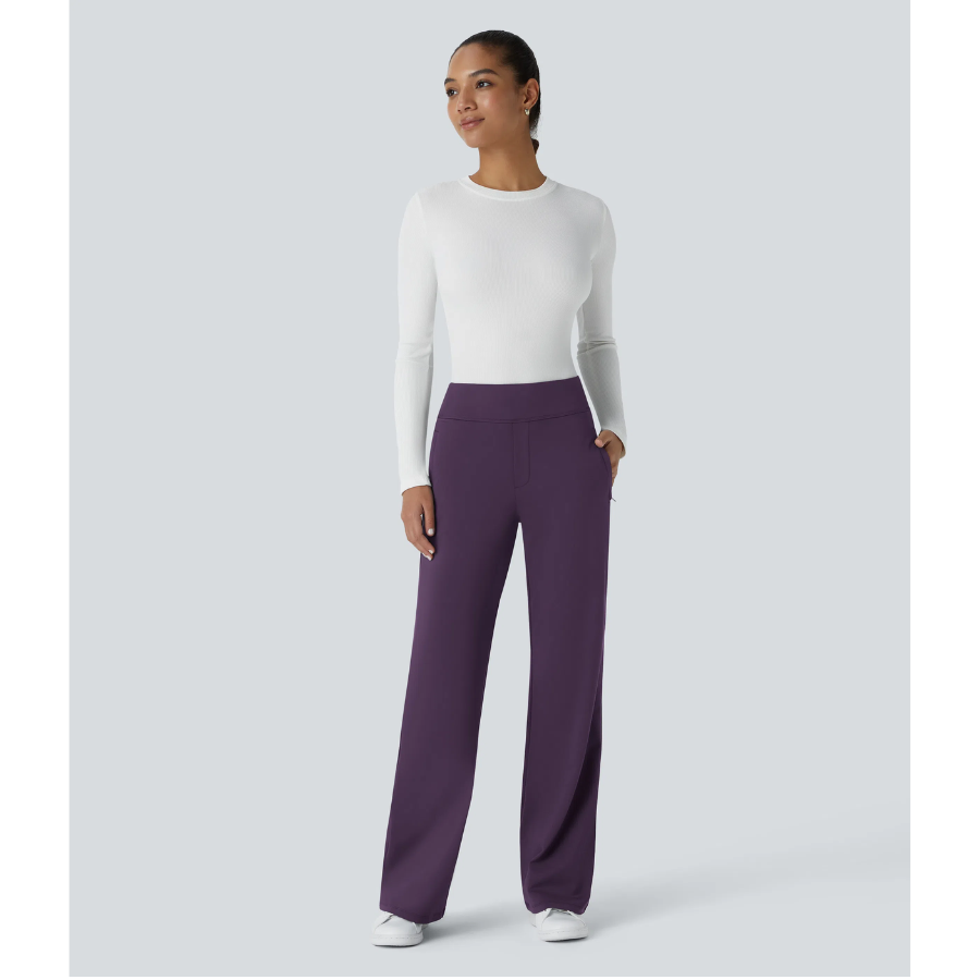 BumFlair - Stretch Comfort Flare Pants for Women