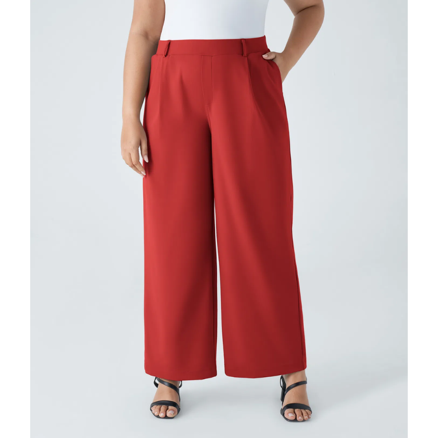 BumFlair - High-Waist Comfort Work Trous