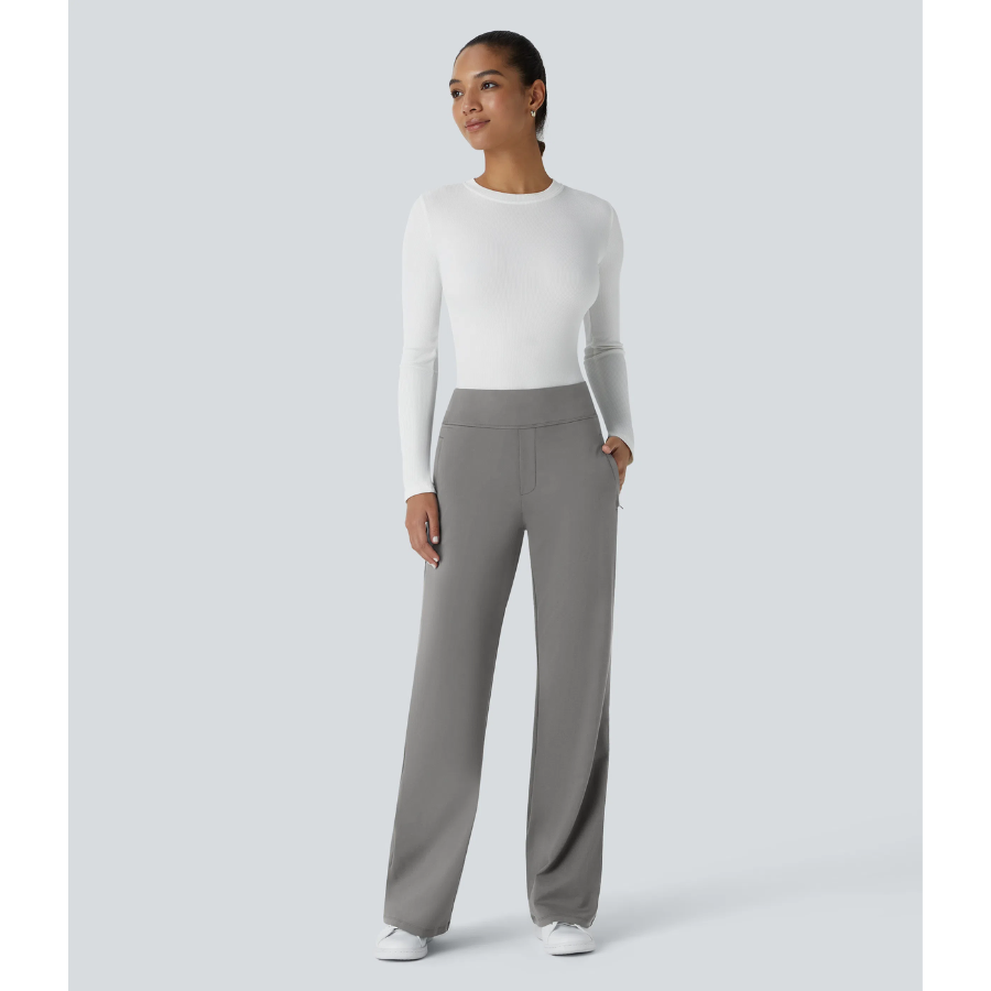 BumFlair - Stretch Comfort Flare Pants for Women