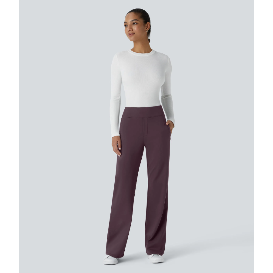 BumFlair - Stretch Comfort Flare Pants for Women