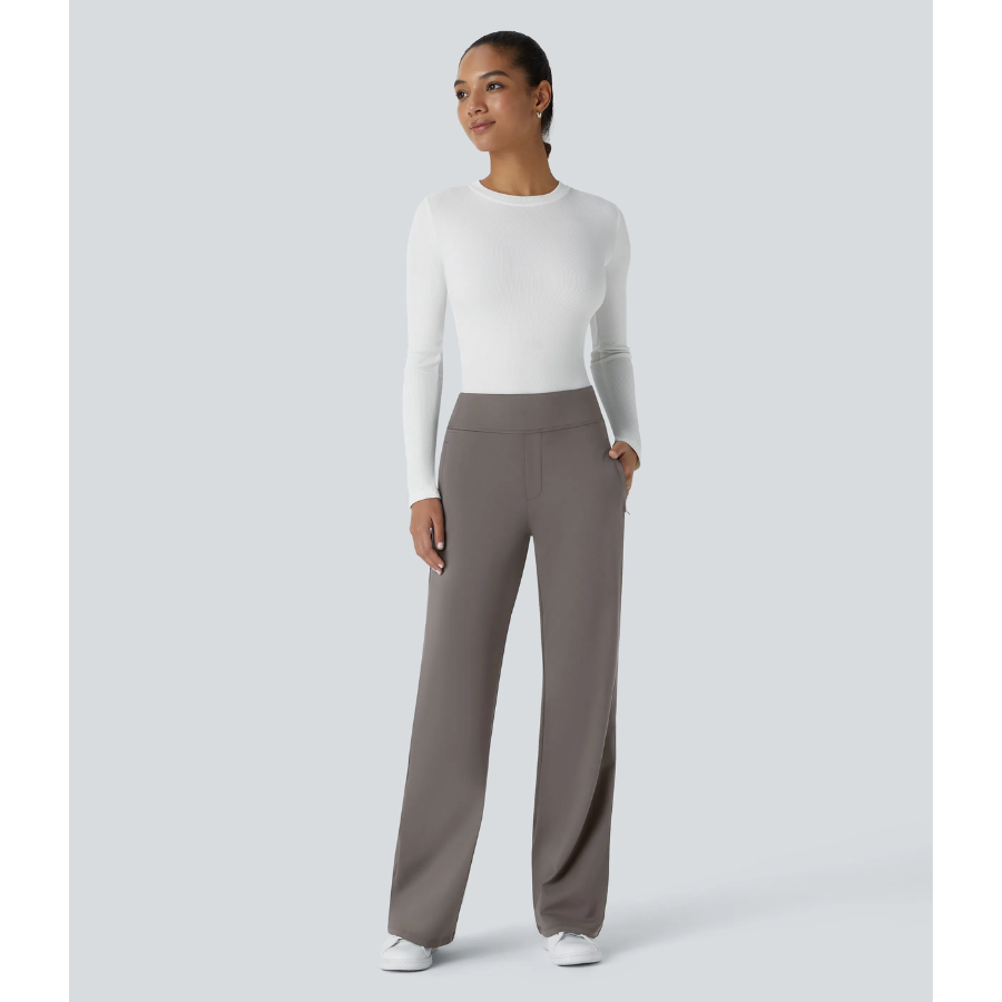 BumFlair - Stretch Comfort Flare Pants for Women