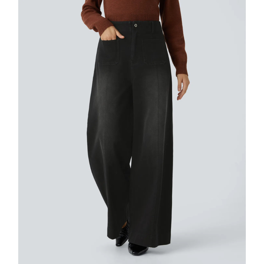 BumFlair – Everyday Stretch Wide Leg Jeans for Women