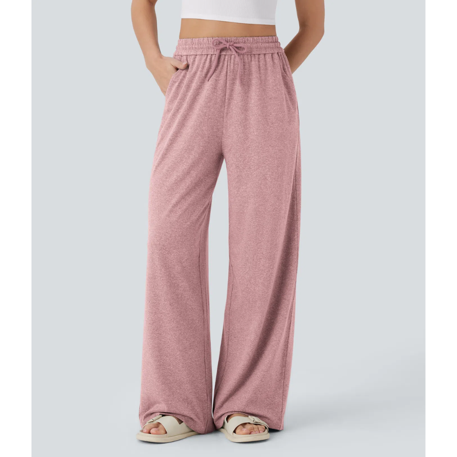 BmFlair - Adjustable Comfort Wide-Leg Casual Pants for Women