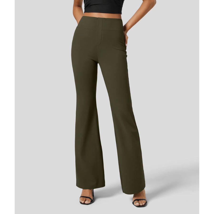 BumFlair - SoftStretch Flared Pants for Women
