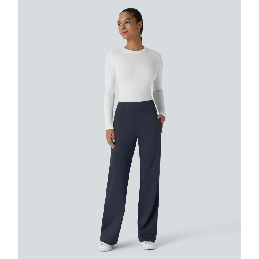 BumFlair - Stretch Comfort Flare Pants for Women