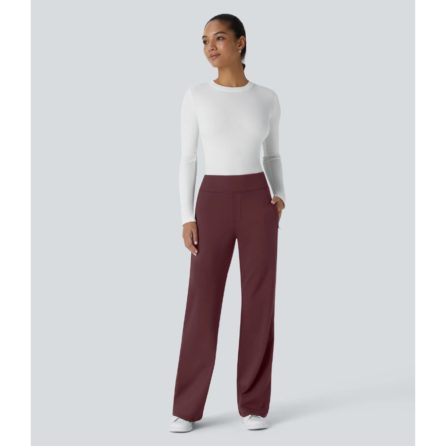 BumFlair - Stretch Comfort Flare Pants for Women
