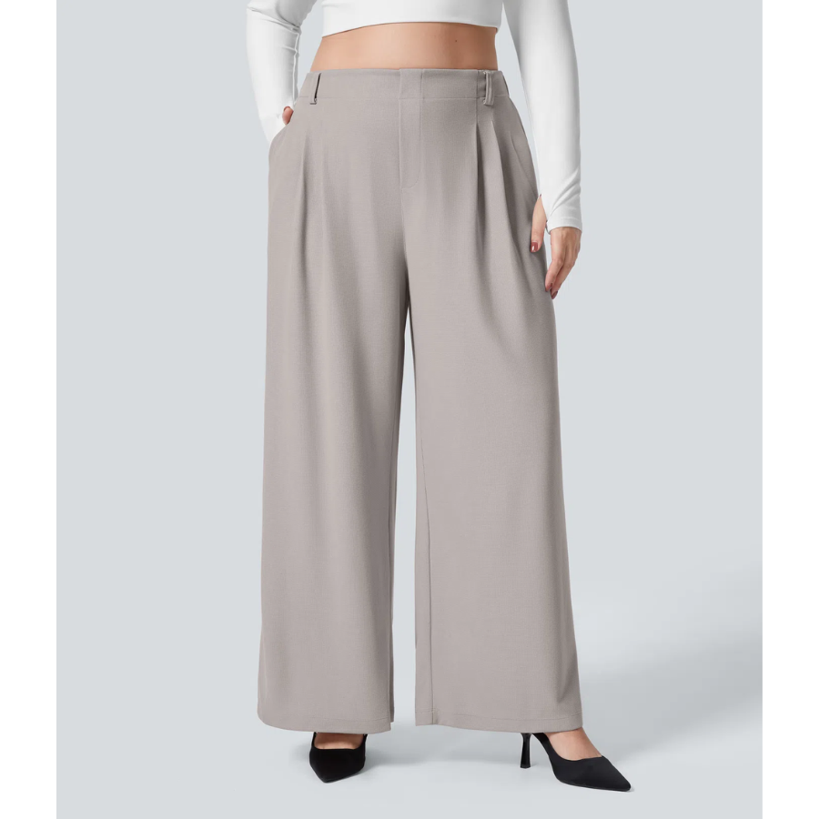 BumFlair - Breathable Comfort Wide-Leg Pants for Women