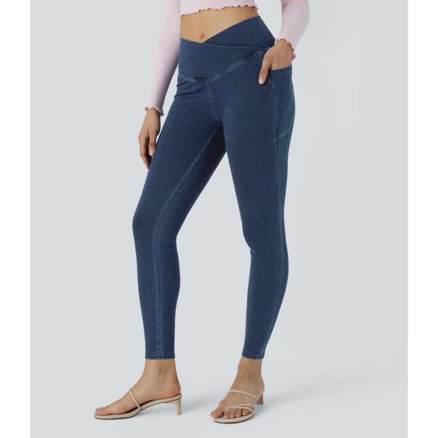 BumFlair - All-Day Comfort Denim Leggings for Women