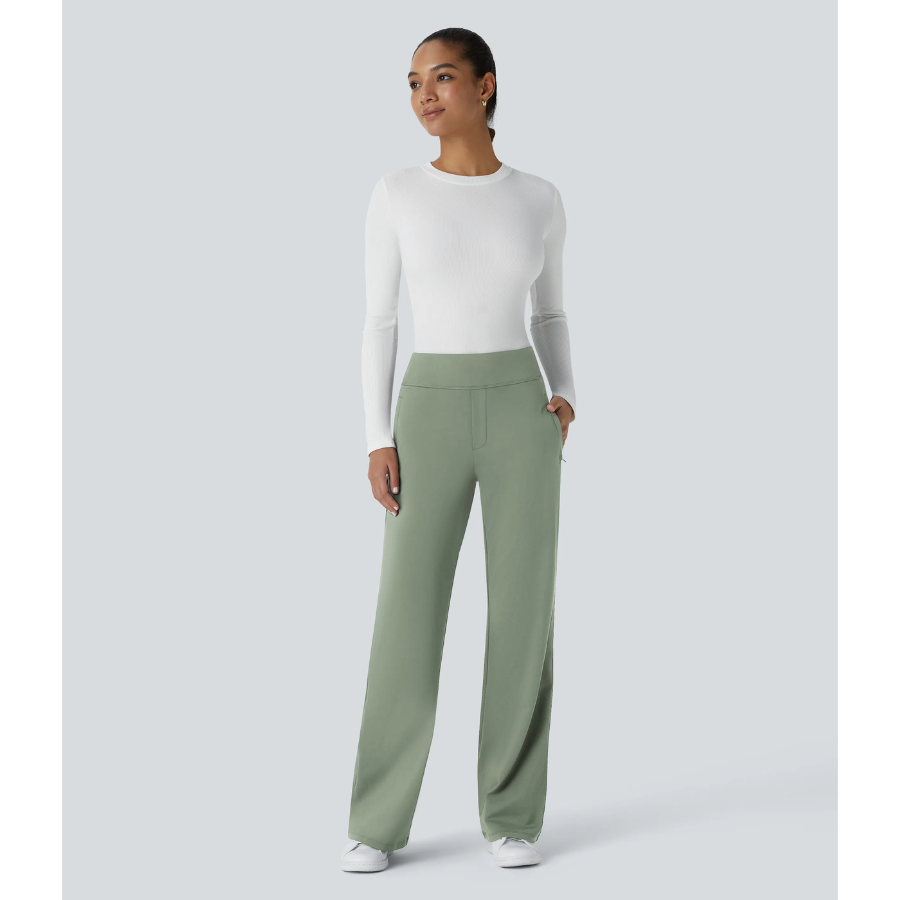 BumFlair - Stretch Comfort Flare Pants for Women