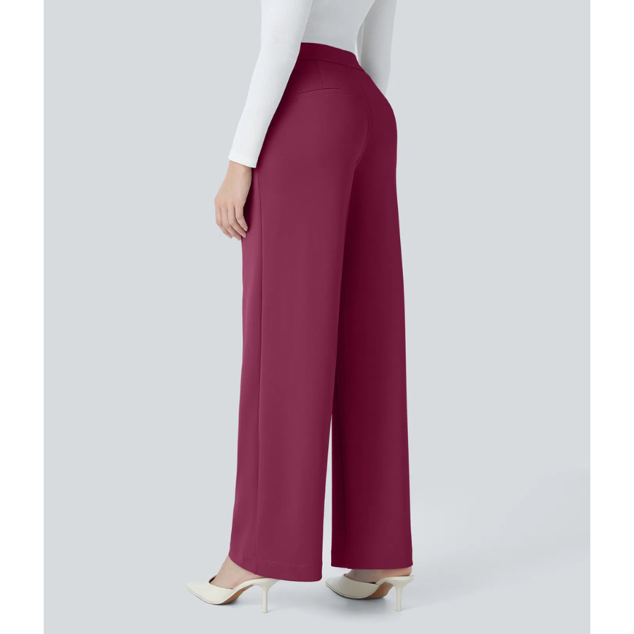 BumFlair – Lightweight Stretch Crepe Work Pants for Women