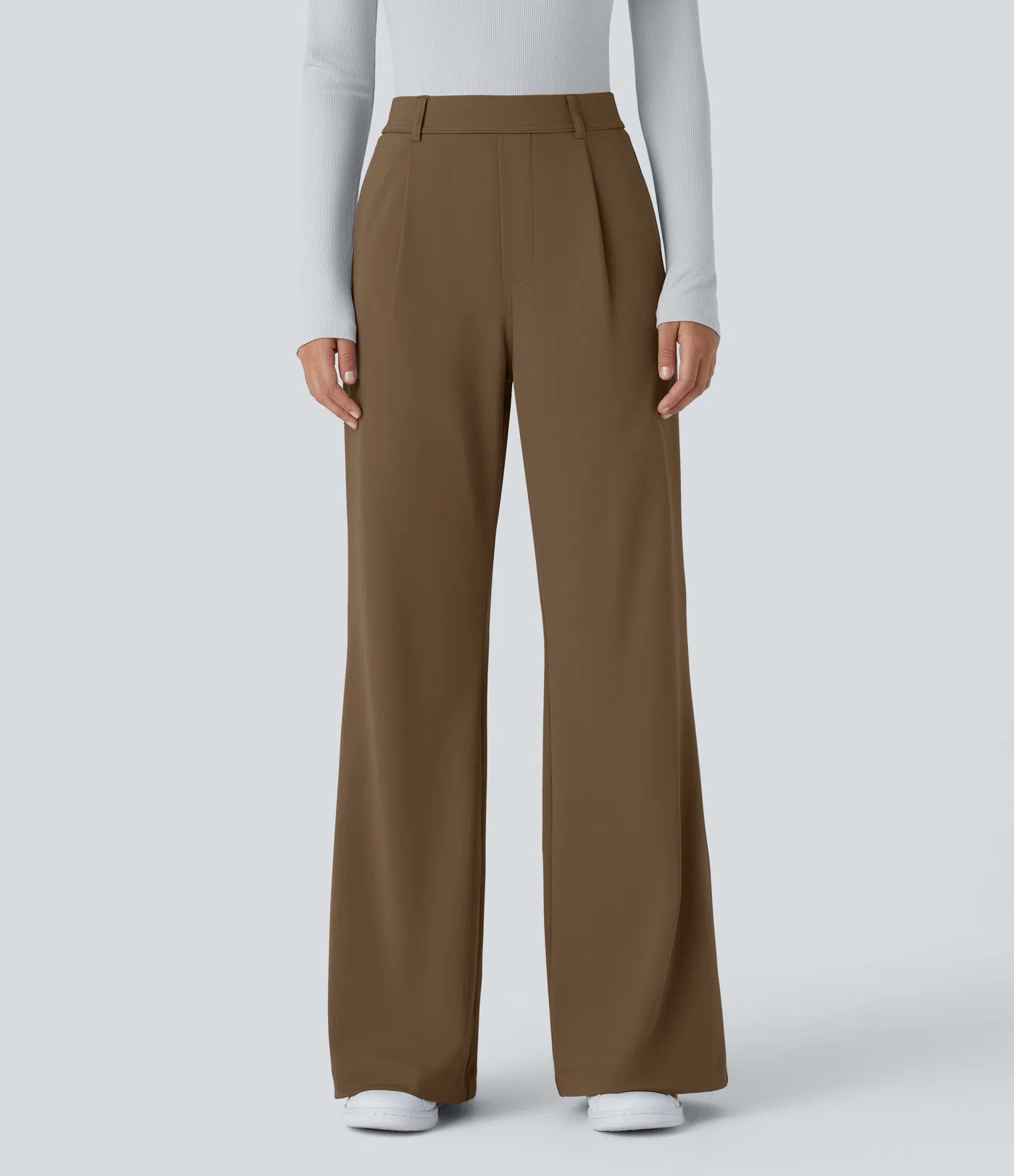 BumFlair - DayStretch High Waisted Pocket Work Flare Pants