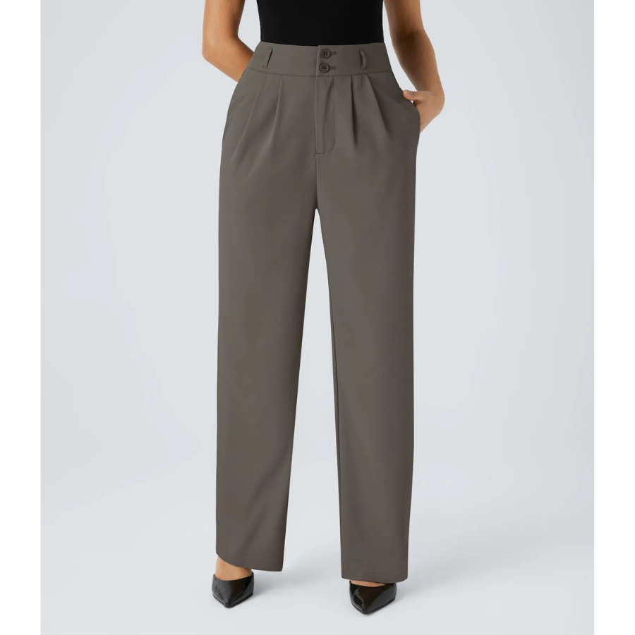 BumFlair – Flexible Fit Straight Leg Pants for Women