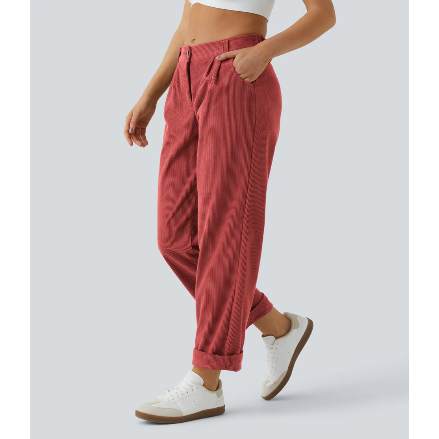 BumFlair – Soft Comfort Corduroy Pants for Women