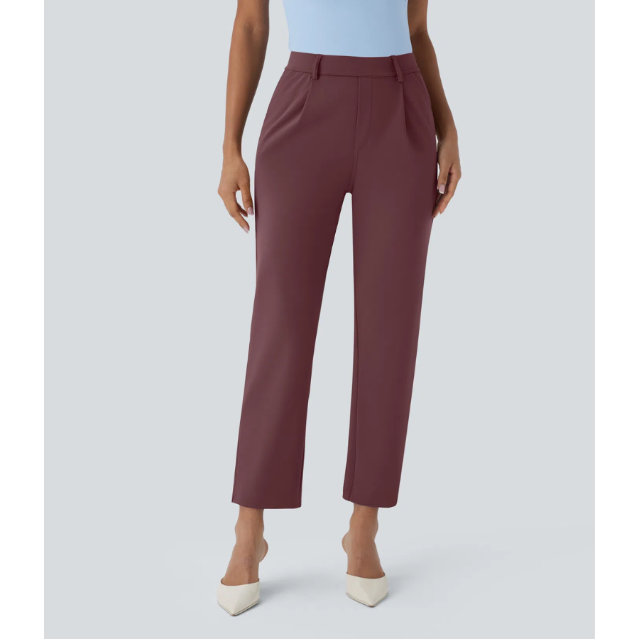BumFlair - Lightweight Comfort Tapered Work Pants for Women