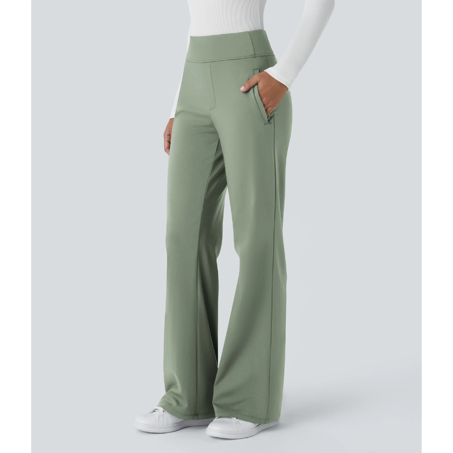 BumFlair - Stretch Comfort Flare Pants for Women