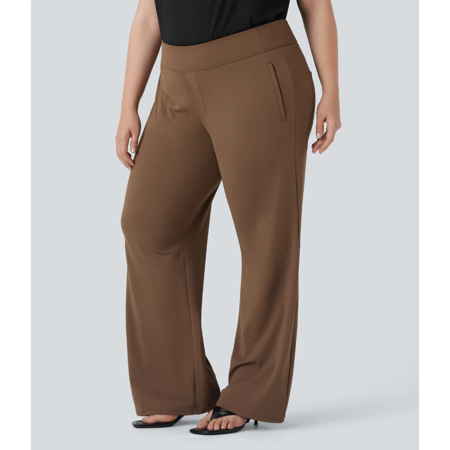 BumFlair - Stretch Comfort Flare Pants for Women