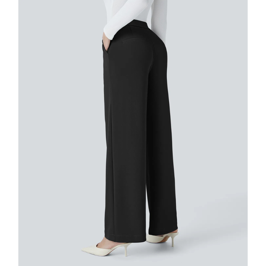 BumFlair – Lightweight Stretch Crepe Work Pants for Women