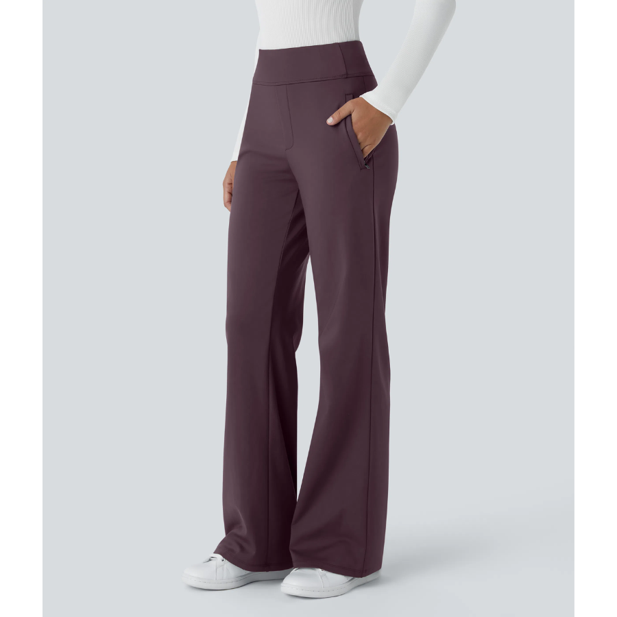 BumFlair - Stretch Comfort Flare Pants for Women