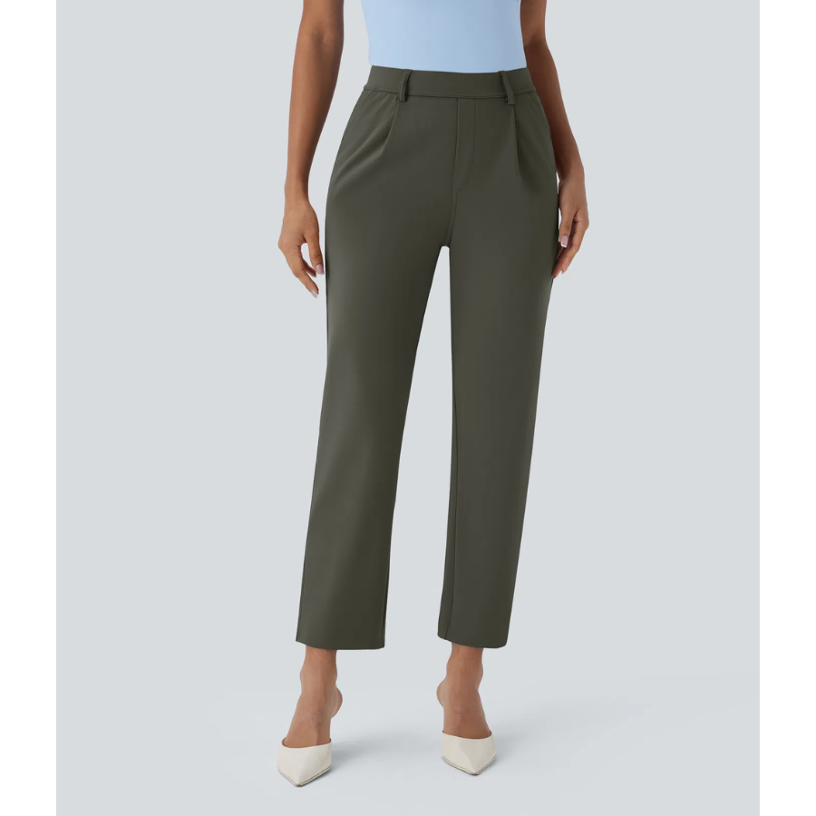 BumFlair - Lightweight Comfort Tapered Work Pants for Women
