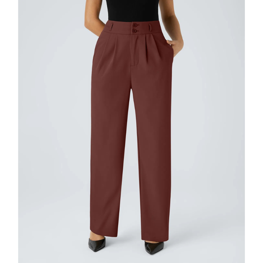 BumFlair – Flexible Fit Straight Leg Pants for Women