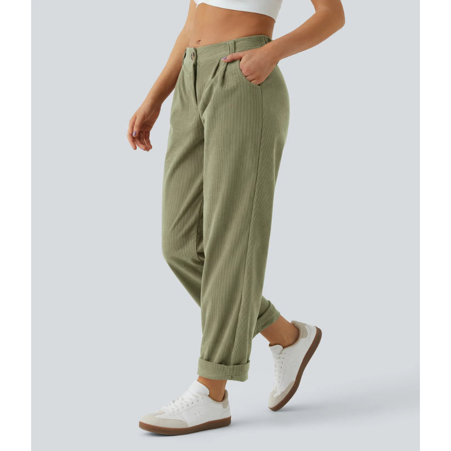 BumFlair – Soft Comfort Corduroy Pants for Women