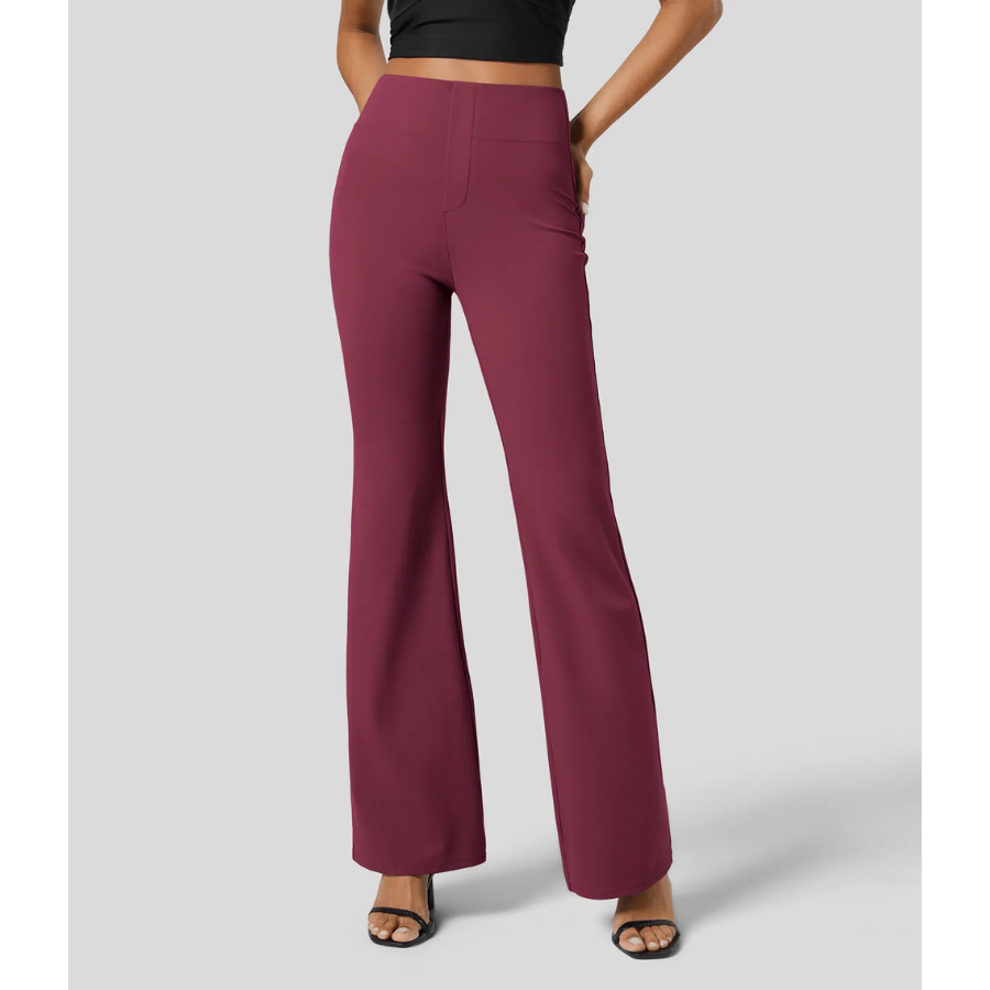 BumFlair - SoftStretch Flared Pants for Women