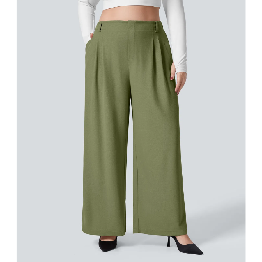 BumFlair - Breathable Comfort Wide-Leg Pants for Women