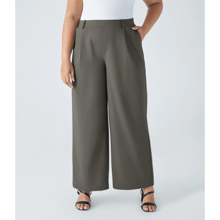 BumFlair - High-Waist Comfort Work Trous