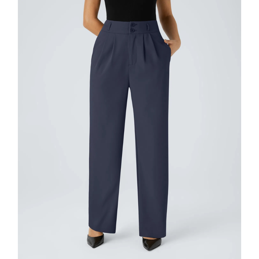 BumFlair – Flexible Fit Straight Leg Pants for Women