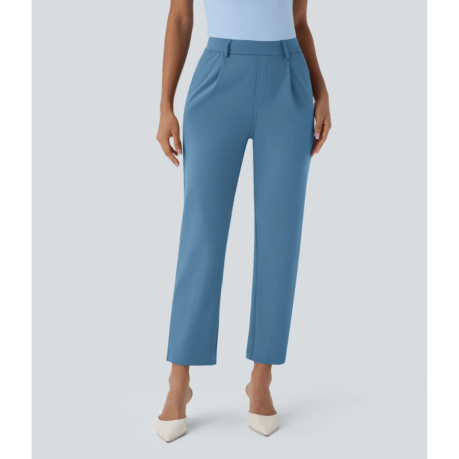 BumFlair - Lightweight Comfort Tapered Work Pants for Women