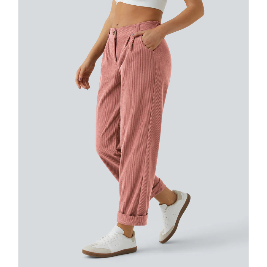 BumFlair – Soft Comfort Corduroy Pants for Women