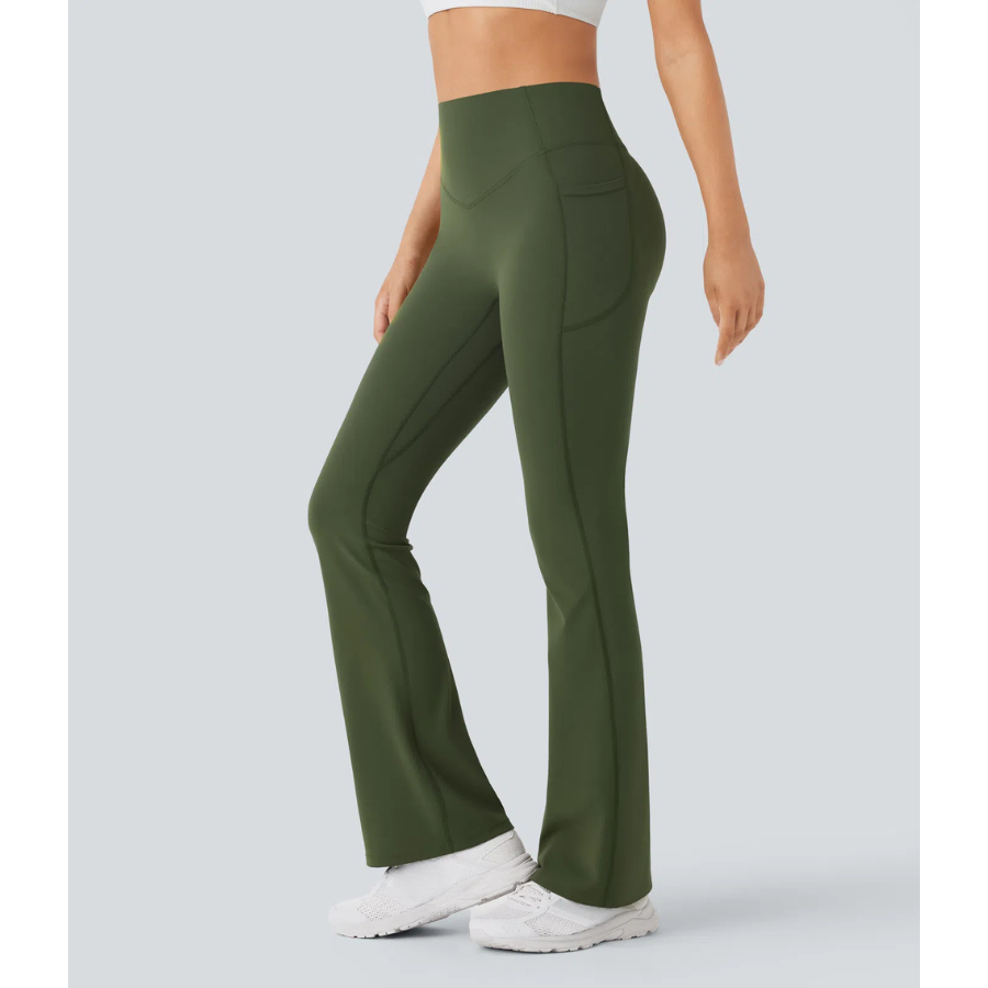 BumFlair - Tummy Control & Butt-Lifting Bootcut Leggings for Women