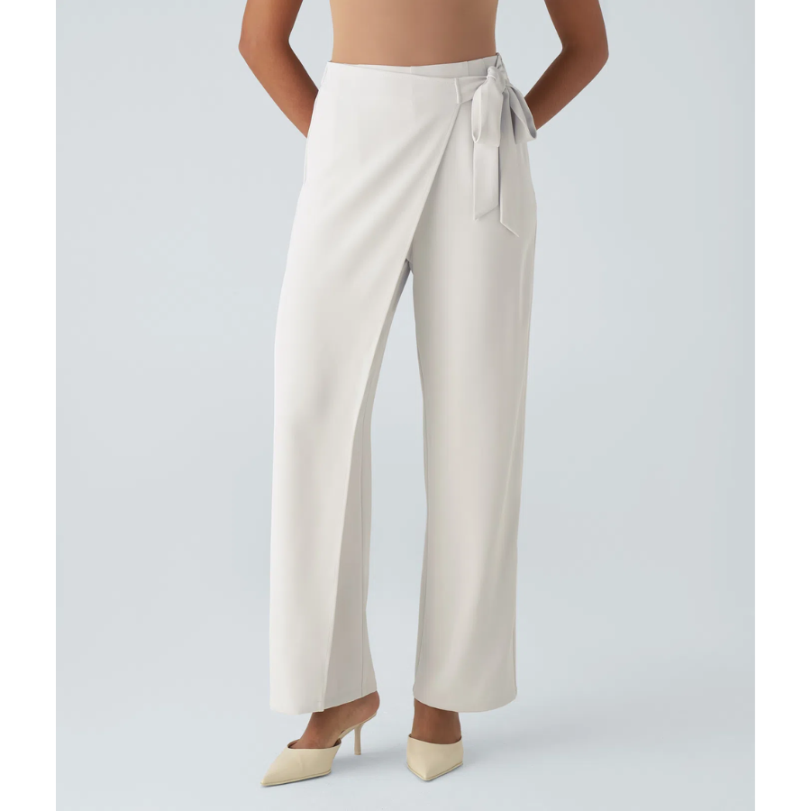 BumFlair - Elegant Fit Wide-Leg Work Pants for Women