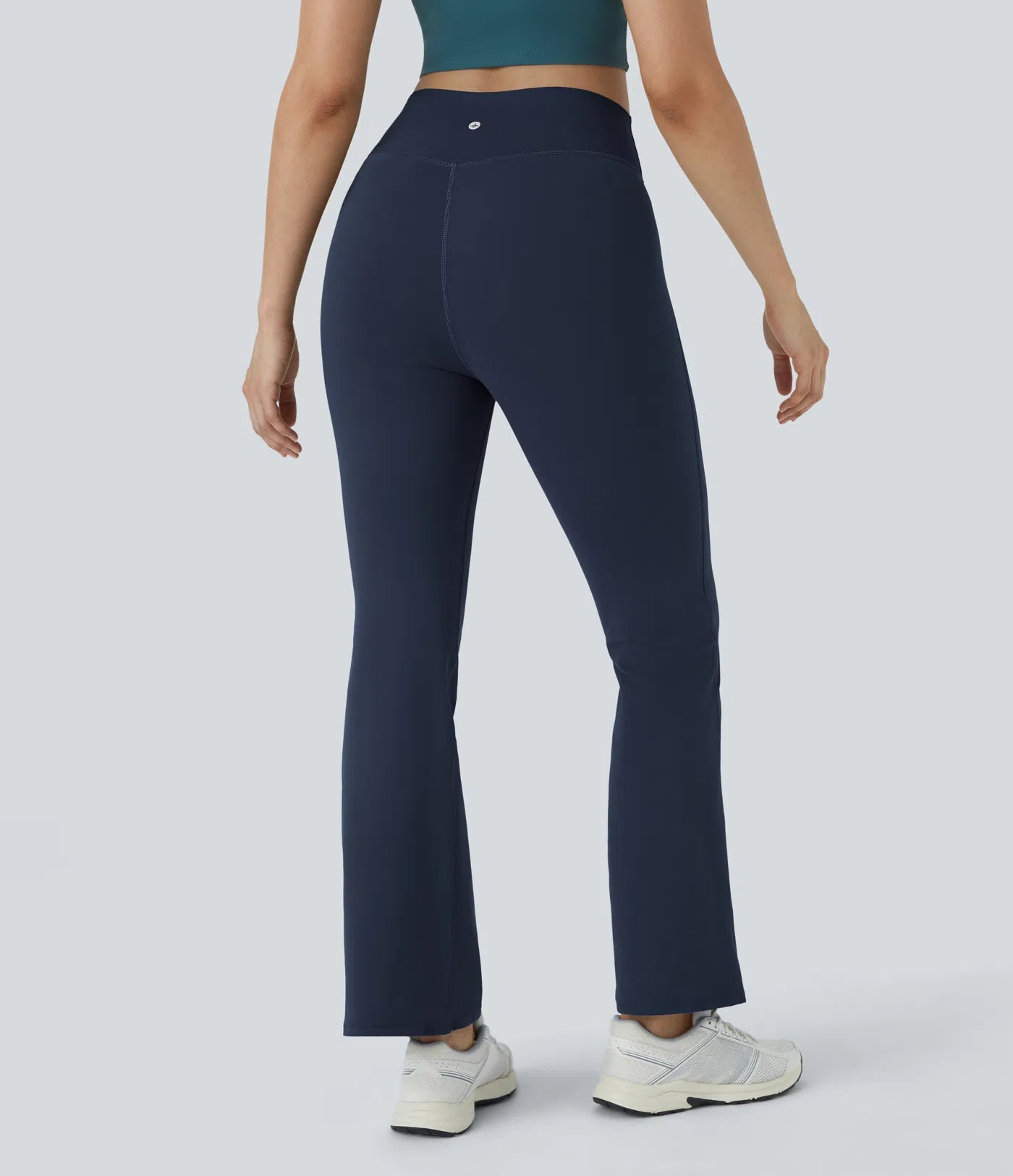 BumFlair – DayStretch High Waisted Crossover Flare Yoga Leggings