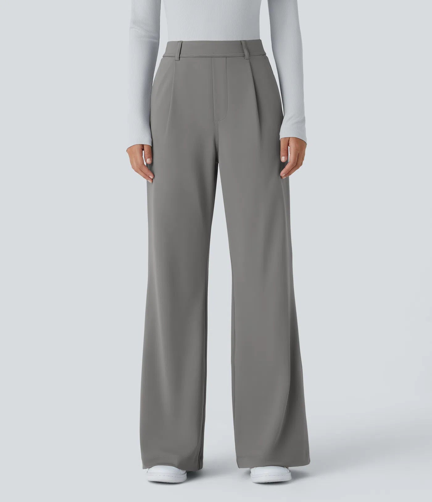 BumFlair - DayStretch High Waisted Pocket Work Flare Pants