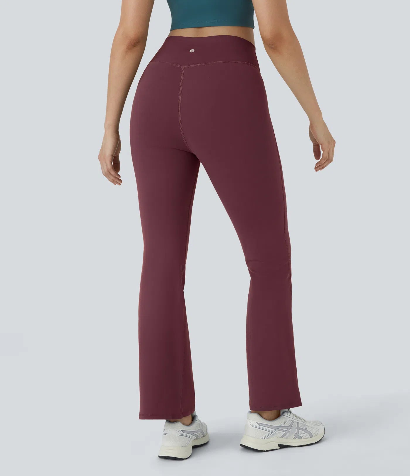 BumFlair – DayStretch High Waisted Crossover Flare Yoga Leggings