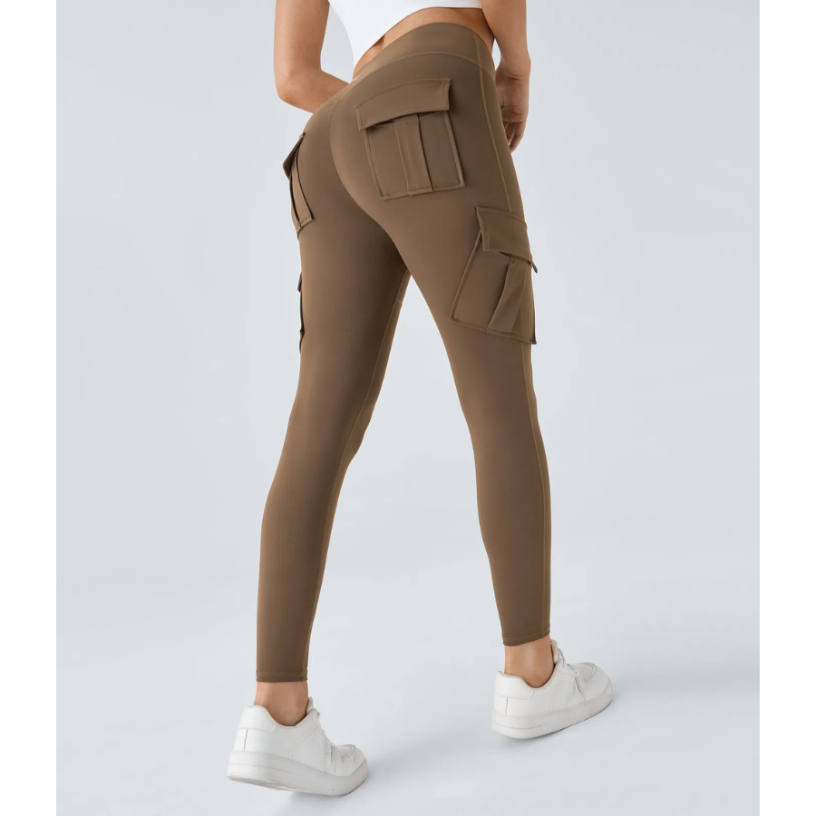 BumFlair - High-Waist Compression Skinny Leggings for Women