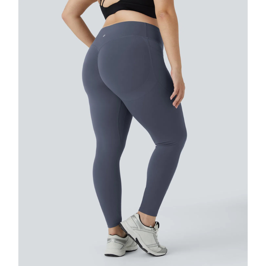 BumFlair - Tummy Control & Butt-Lifting Training Leggings for Plus Size Women