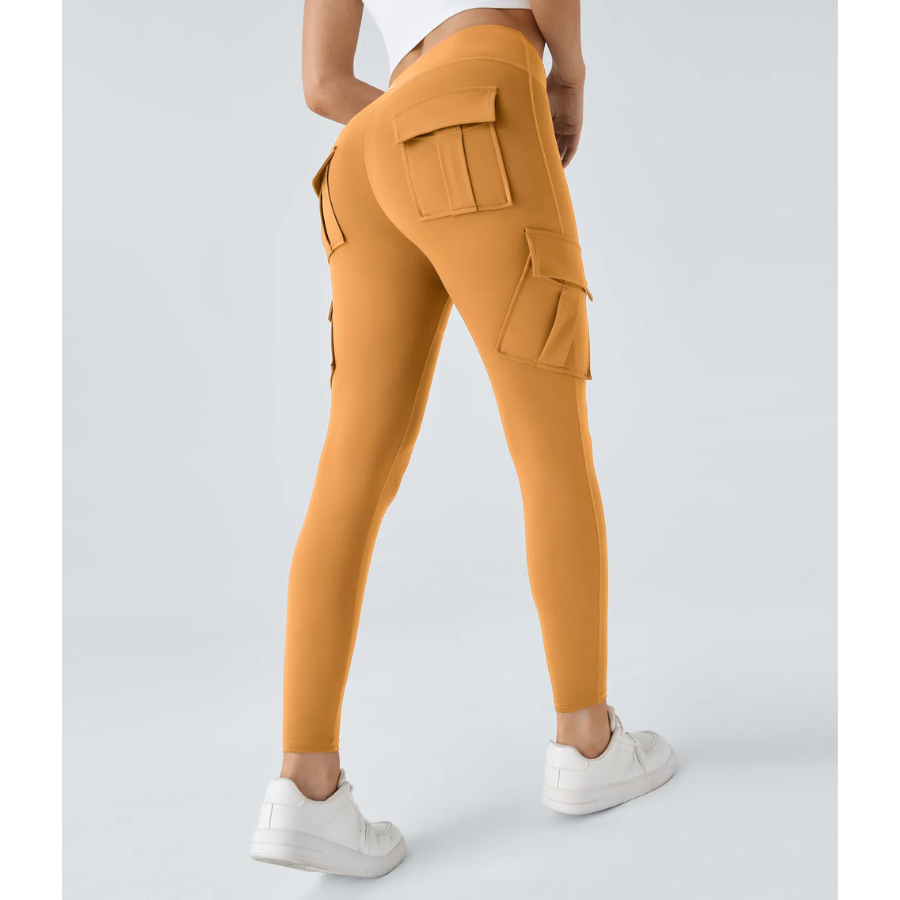 BumFlair - High-Waist Compression Skinny Leggings for Women