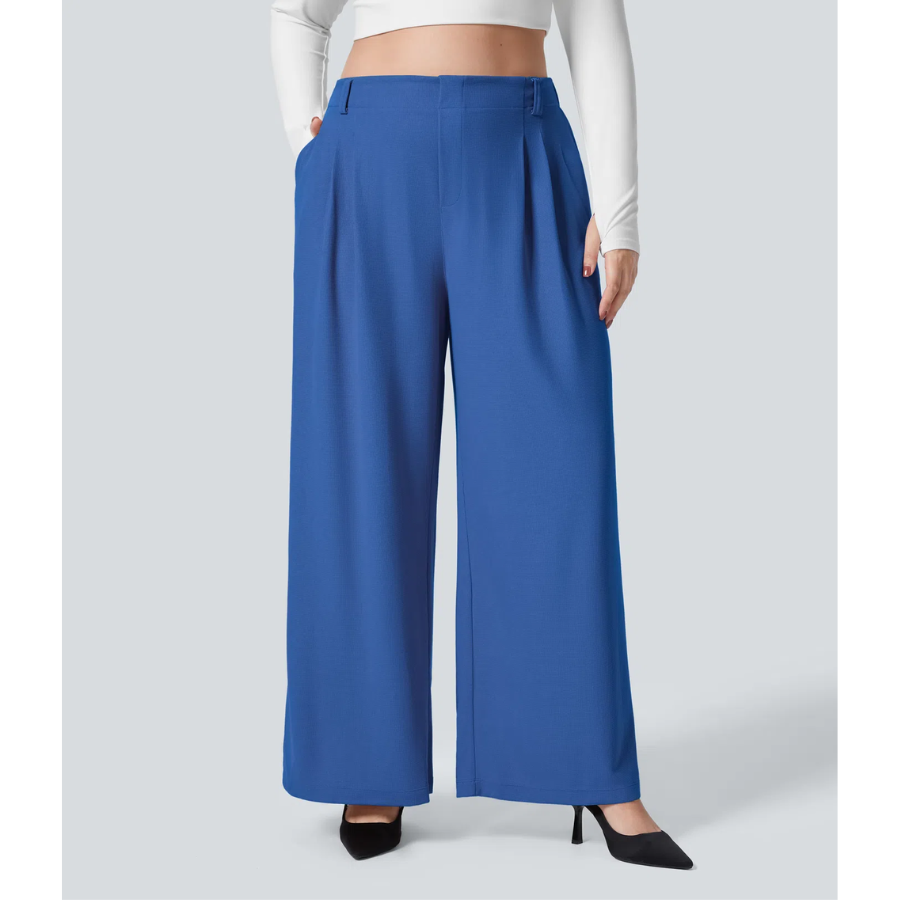 BumFlair - Breathable Comfort Wide-Leg Pants for Women