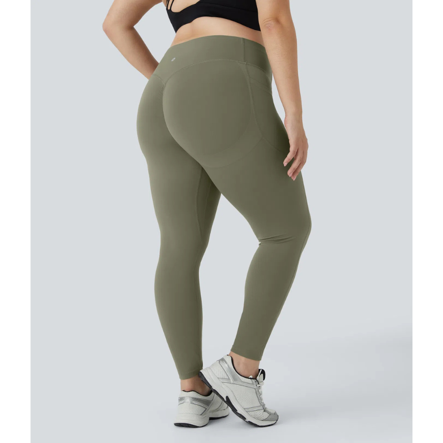 BumFlair - Tummy Control & Butt-Lifting Training Leggings for Plus Size Women