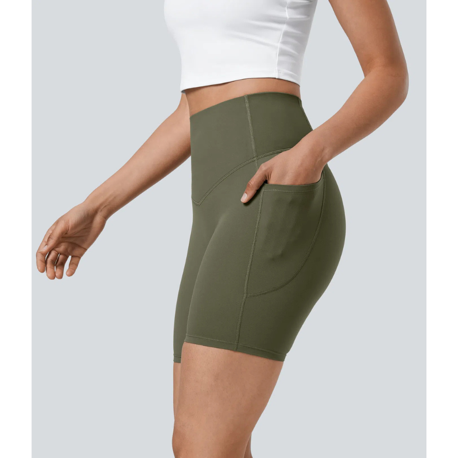 BumFlair - Tummy Control Shaping Biker Shorts for Training