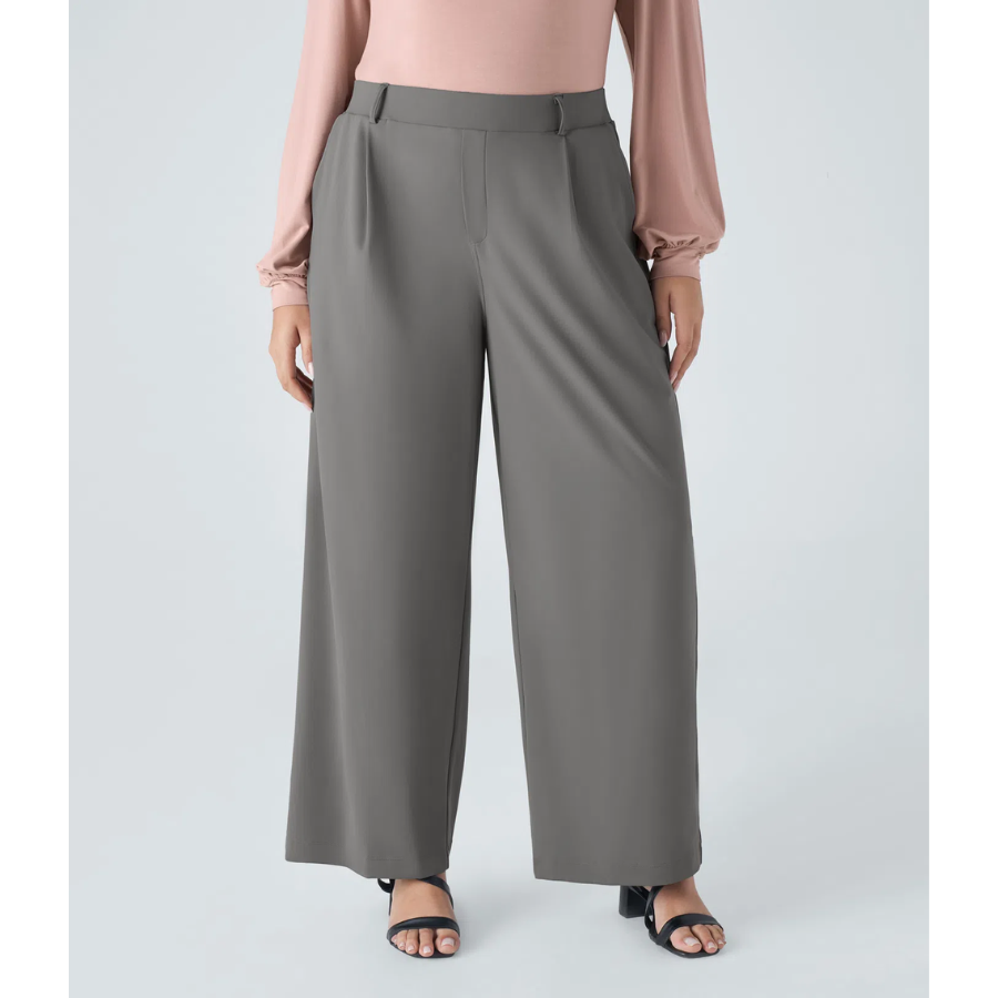 BumFlair - High-Waist Comfort Work Trous