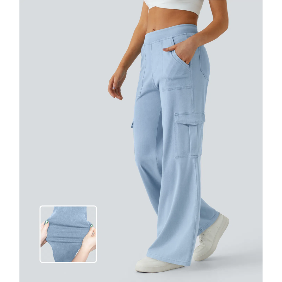 BumFlair - Multiple-Pocket Casual Cargo Pants for Women
