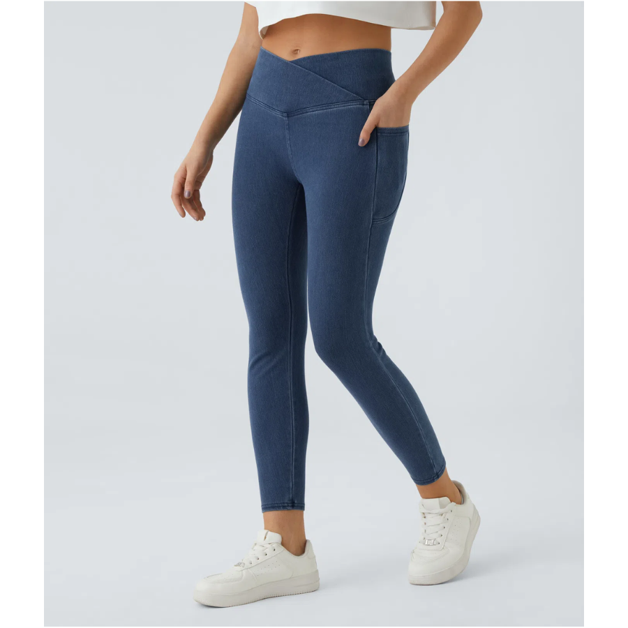BumFlair - All-Day Comfort Denim Leggings for Women