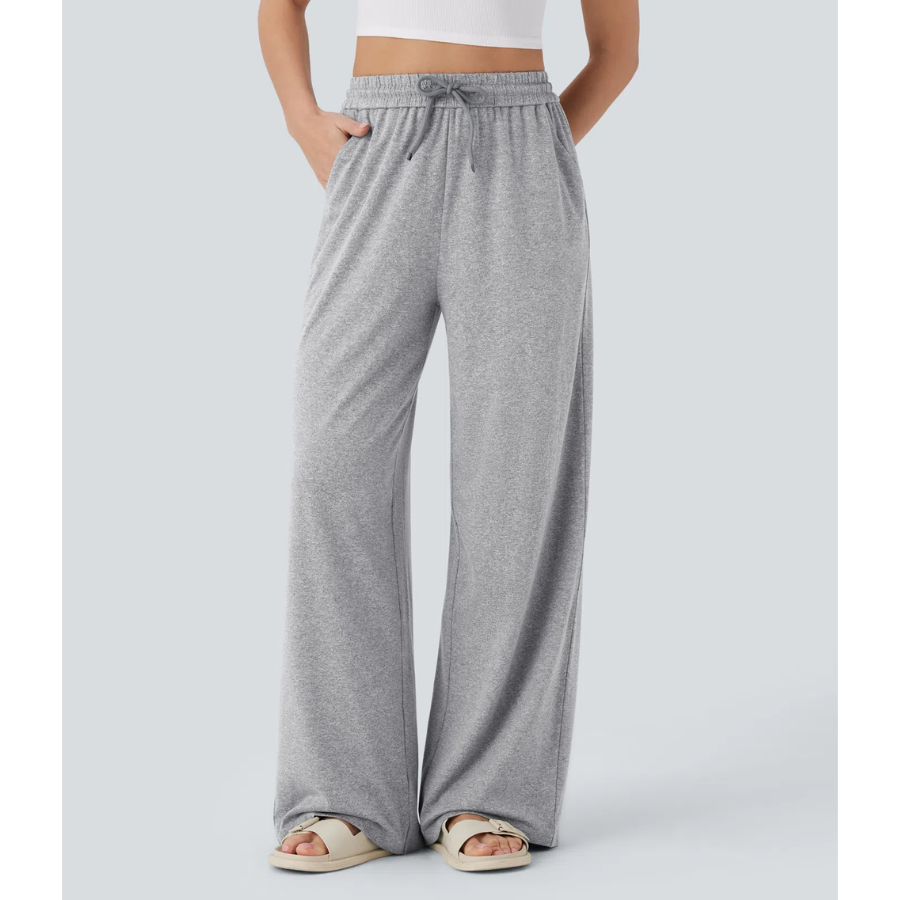 BmFlair - Adjustable Comfort Wide-Leg Casual Pants for Women