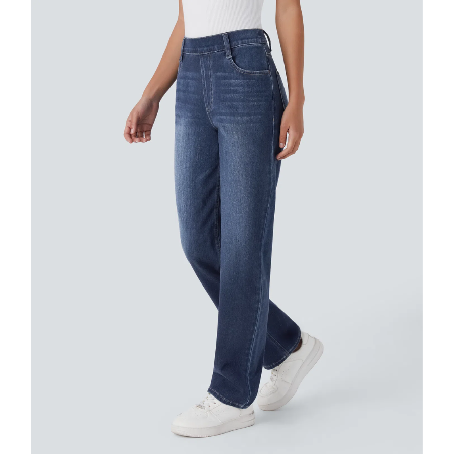 BumFlair - Stretch Comfort Straight-Leg Jeans for Women