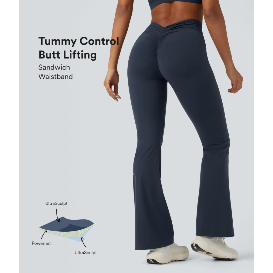 BumFlair – Butt-Lifting Bootcut Shaping Leggings for Women